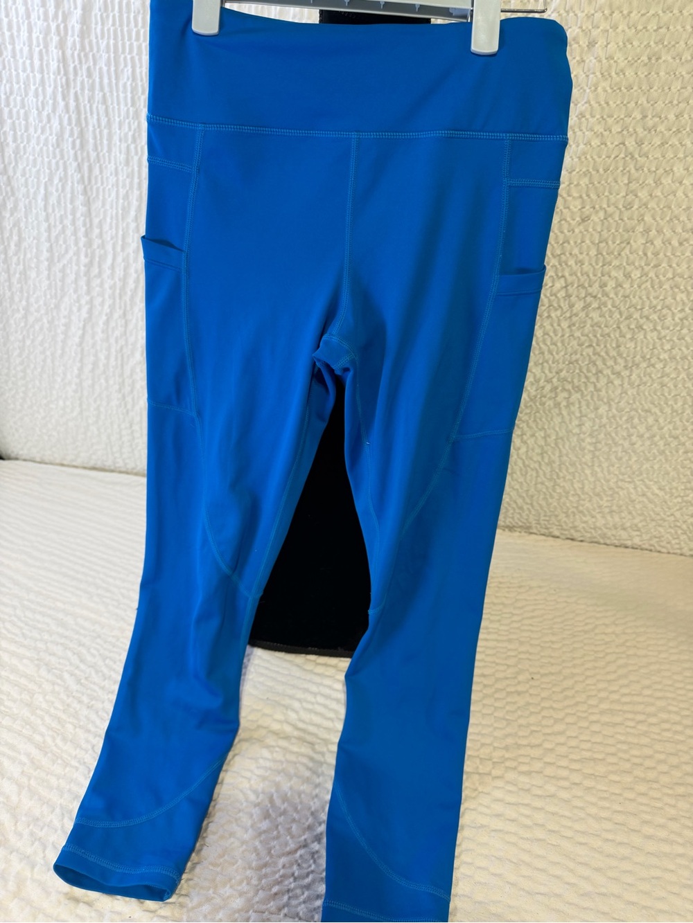 ZYIA Bright Blue High-Rise Pocket Leggings